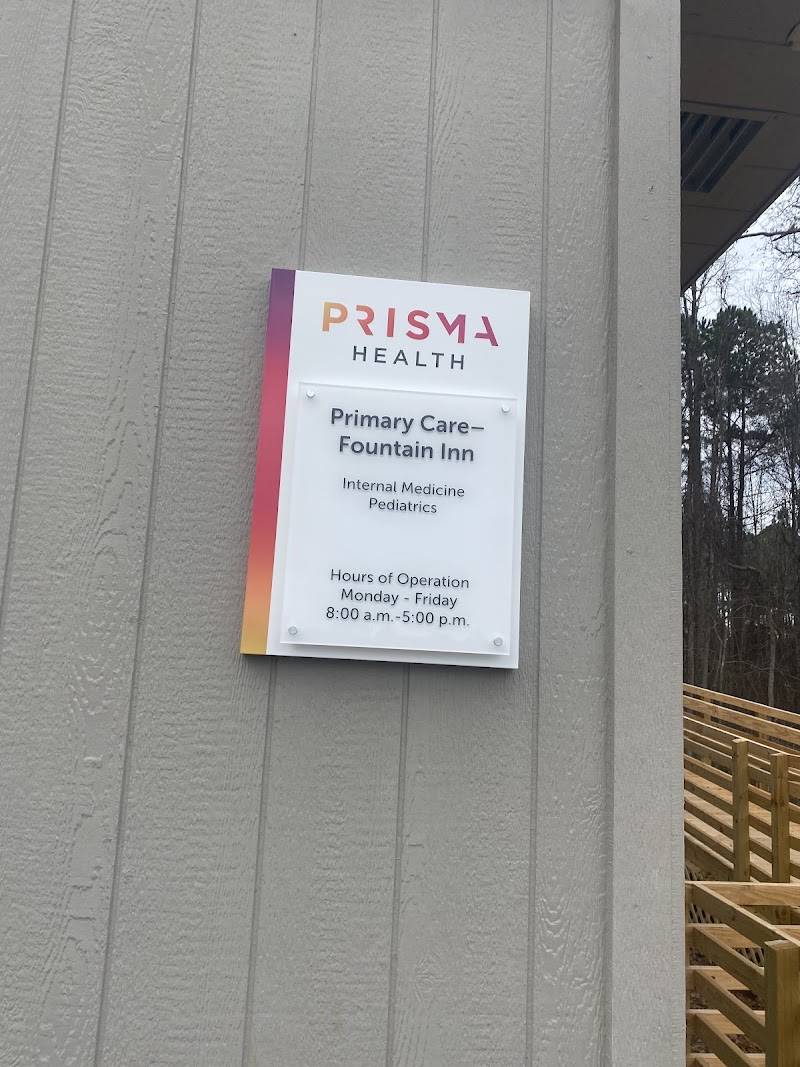 Prisma Health Primary Care–Fountain Inn